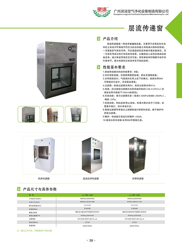 自淨傳遞窗的詳細資料